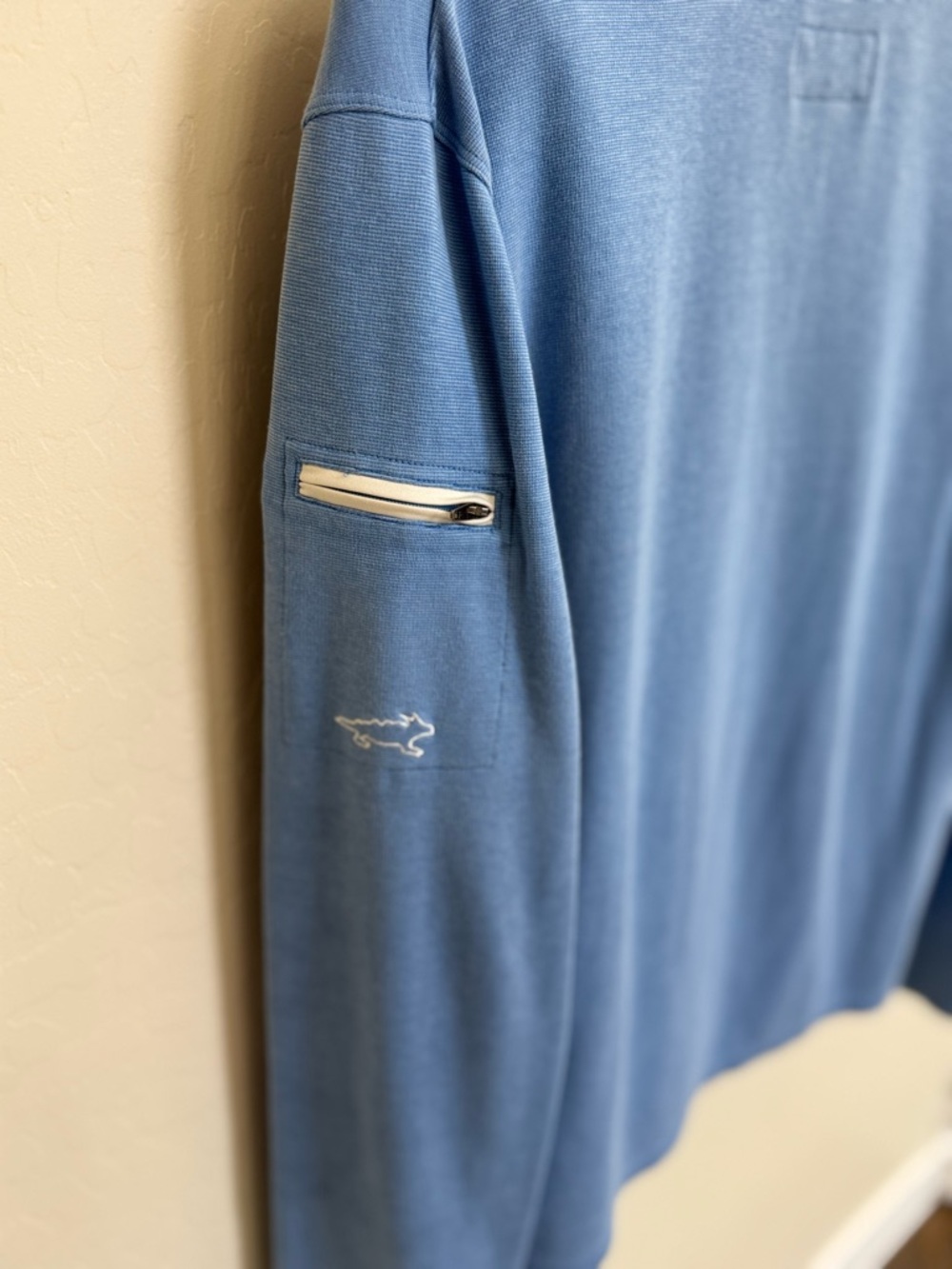 Vintage Horny Toad (Toad&Co) Men's Blue Short Sleeve Shirt Size Large - Picture 4 of 5